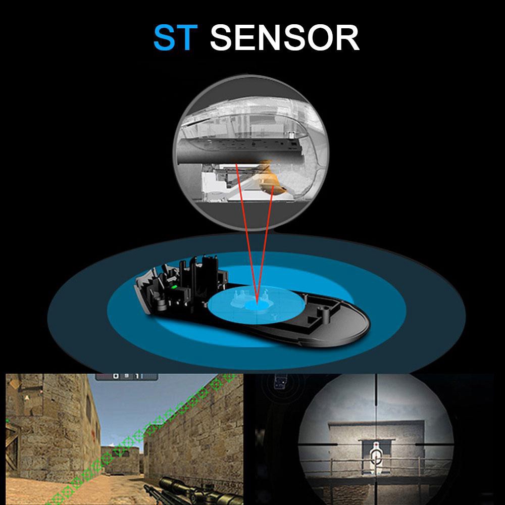 Chuột Quang Gaming HP G200 Có Dây 6 NúT BấM 4000DPI Cho PC E-Strike