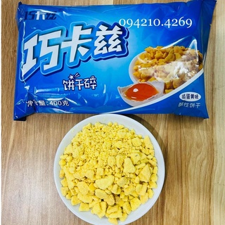 Vụn bánh trứng muối gói 400g giòn thơm béo ngậy- topping lạ năm 2022