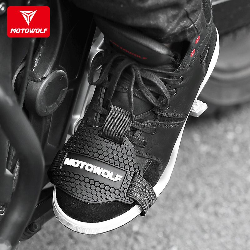 Miếng lót bọc giày móc số Motowolf - Bảo vệ giày cho ae đi xe côn