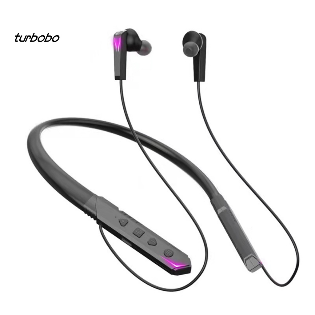 Tai Nghe Nhét Tai turbobo Không Dây Bluetooth 5.2 Có Dây Đeo Cổ Kiểu Dáng Thể Thao Thích Hợp Cho Các Hoạt Động Thể Thao