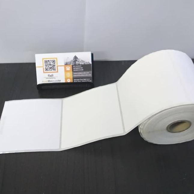 Cuộn Giấy Dán Nhãn Bán Dẫn Kích Thước 100x100 (1 Line) 10x10cm