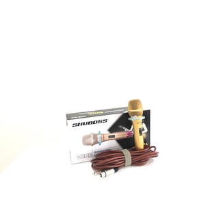 Micro có dây “SHUBOSS 98A” karaoke cao cấp – HÀNG VIP