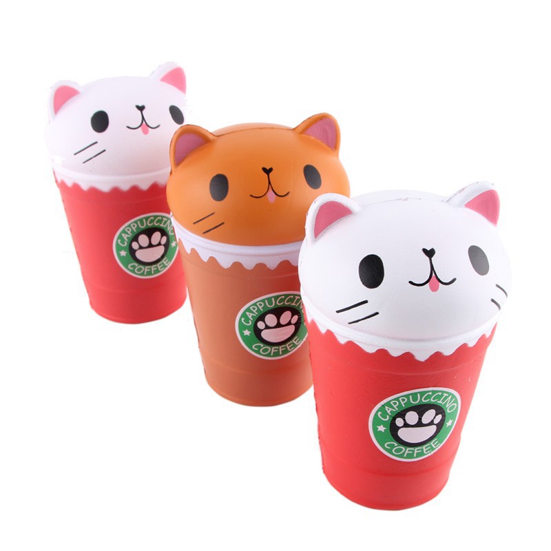 SquiShy TO- COFFE MÈO CỰC THƠM CỰC MỀM - nhiều màu tùy chọn