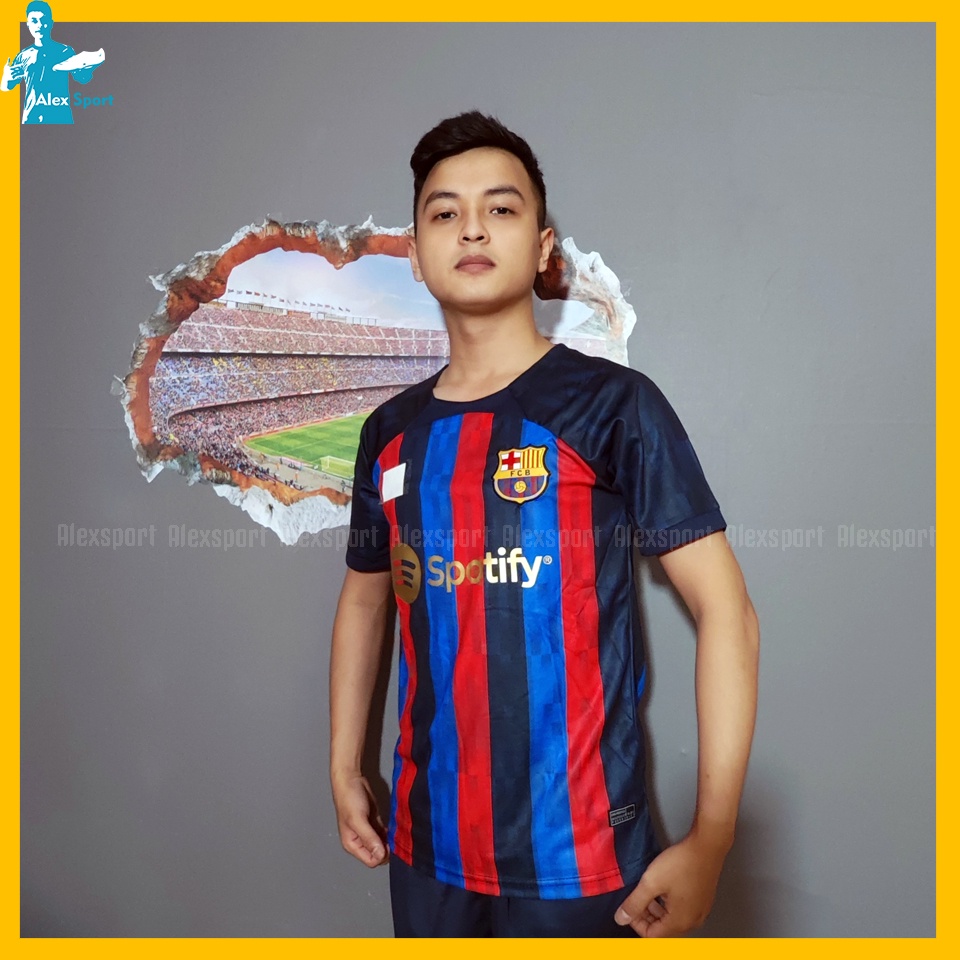 Bộ quần áo CLB Barca sân nhà 2022-2023 - Alex Sport