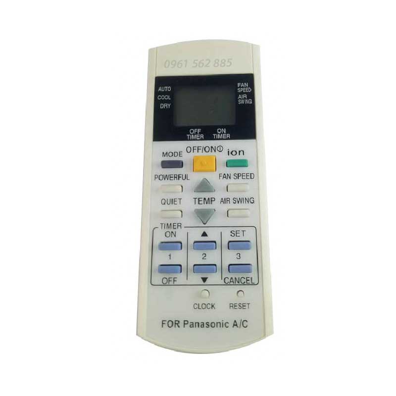 Điều Khiển Remote Máy Lạnh Panasonic I-ON A75C3299-Bảo Hành 1 Tháng Đổi Mới