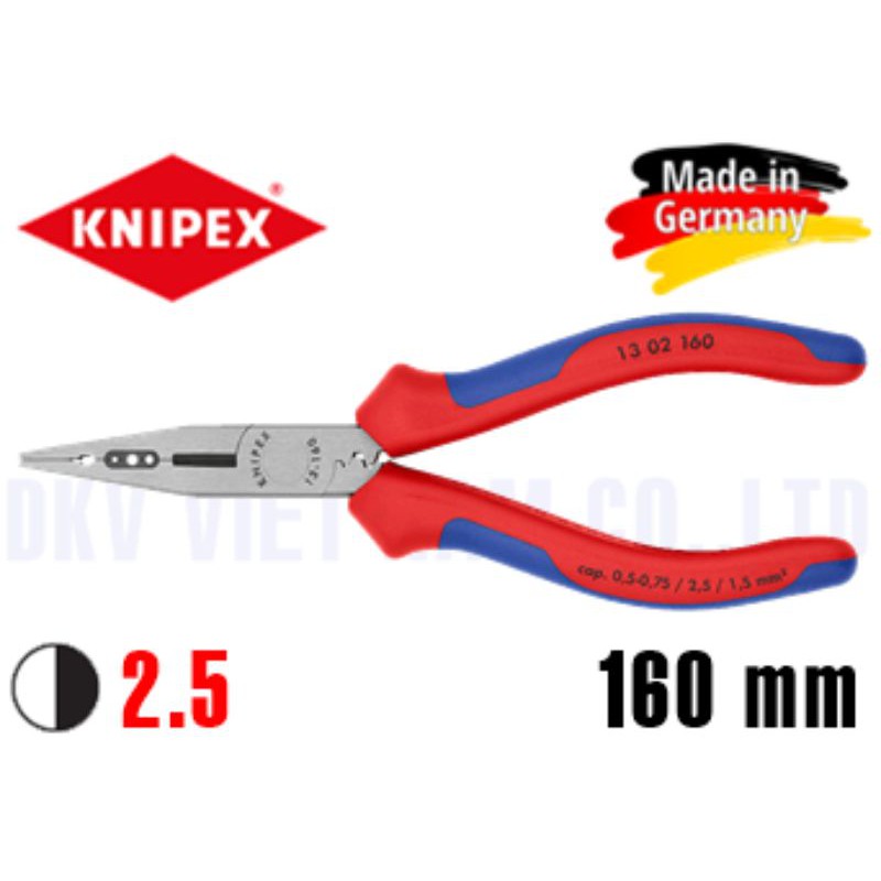 Kìm điện đa năng Knipex 13 02 160