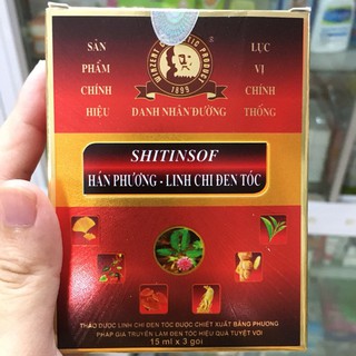 Dầu gội đen tóc SHITINSOF Hán phương-linh chi đen tóc