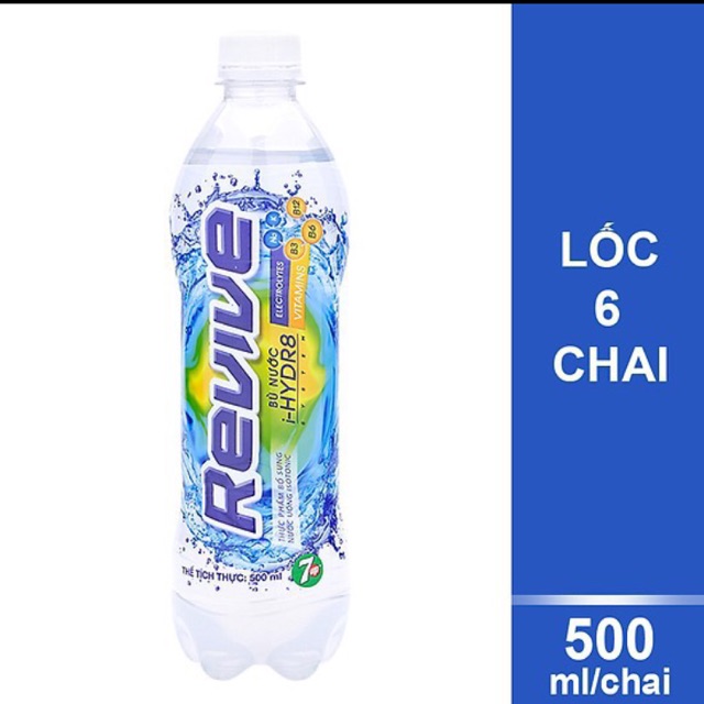 Nước bù khoáng Revive 500ml 6 chai