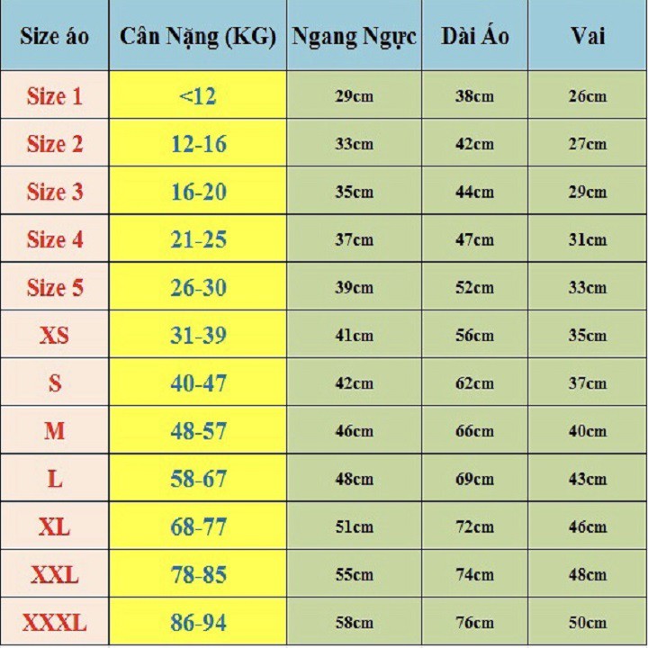 Áo Clash of Clans đủ size từ 9kg – 99kg giá rẻ - Golem + penka + lava