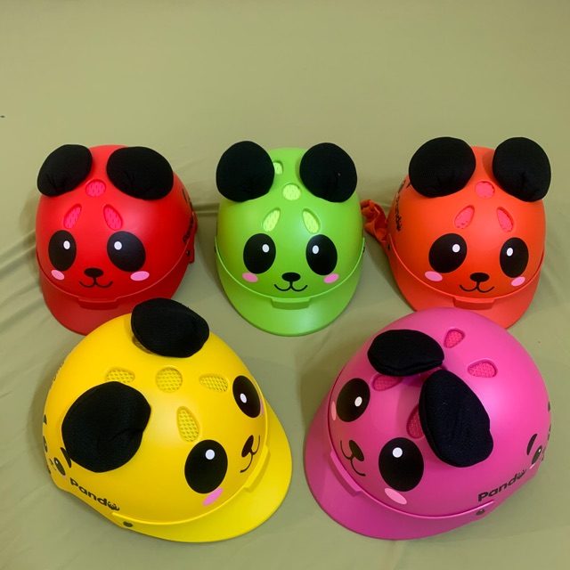 Nón Bảo Hiểm Cho Bé Gấu PanDa (1-6t)