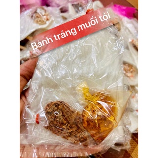Bánh tráng sate tỏi