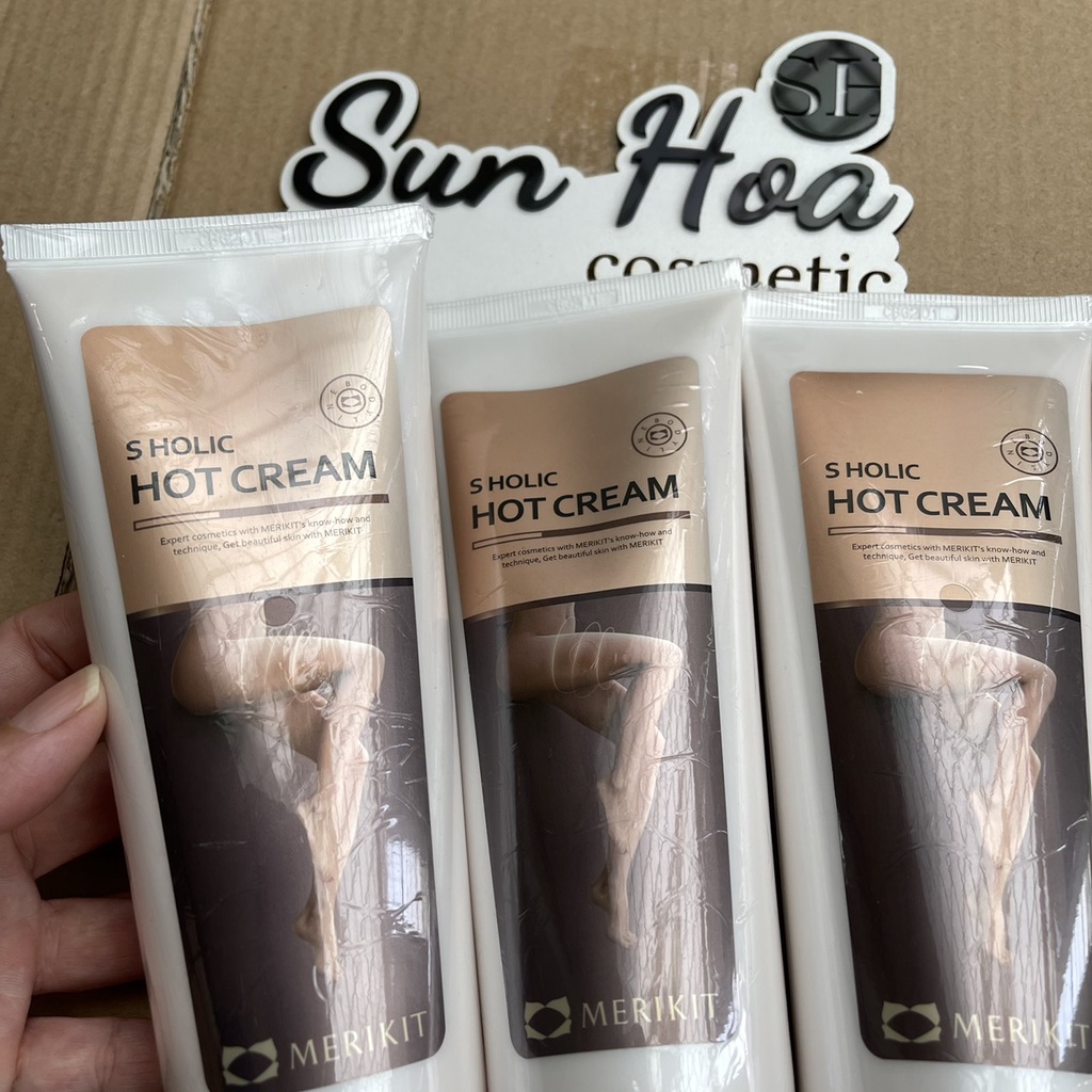 Kem Tan Mỡ Hàn Quốc S Holic Hot Cream 240ml