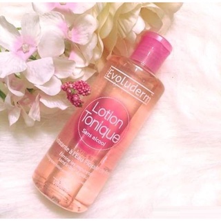 Nước hoa hồng giữ ẩm evoluderm - lotion tonique toning lotion sensitive skin 250ml