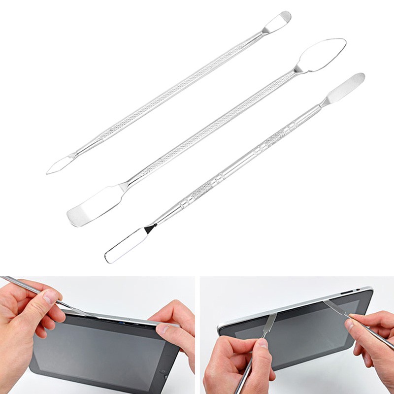 Set 3 dụng cụ sửa chữa bằng kim loại tiện lợi dành cho Iphone Ipad Laptop