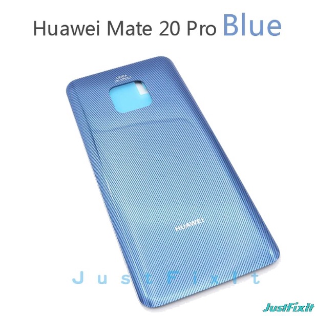 Nắp lưng Huawei Mate 20 pro  -  Chất liệu kính - Có combo quà tặng kèm