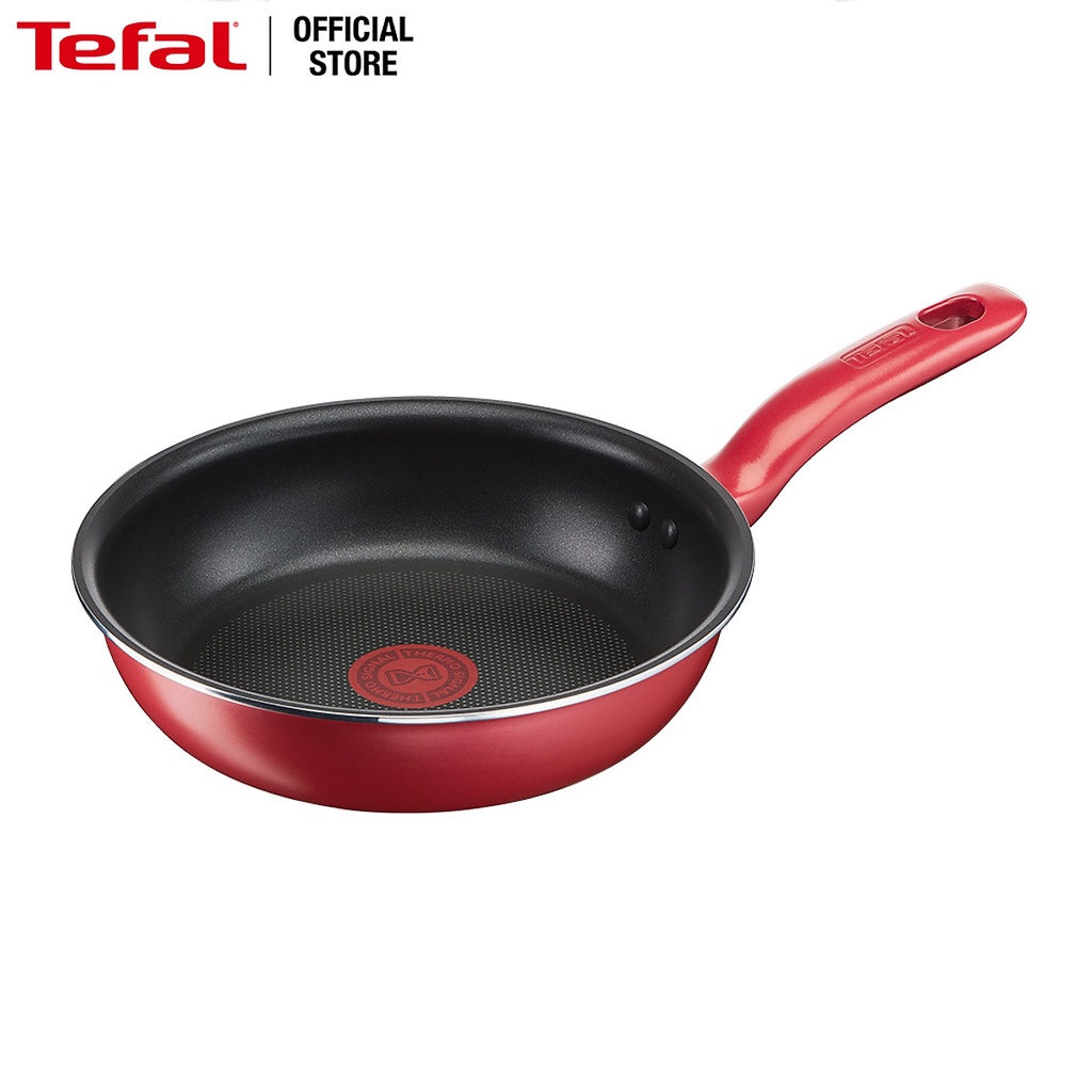Chảo chiên chống dính đáy từ Tefal So Chef 21/24/28cm  - Công nghệ Thermor-spot cảnh báo nhiệt - Hàng chính hãng