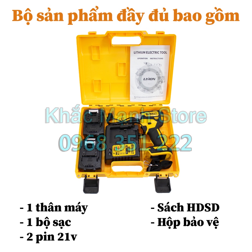 Máy Chuyên Vít DEWALT 20V Động Cơ Không Chổi Than ( chân pin Mkt )