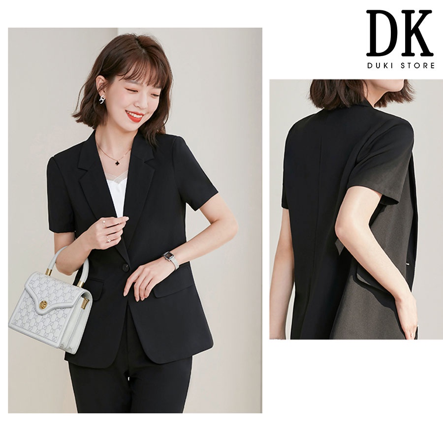 [SALE 70%] Áo khoác áo vest blazer nữ ngắn tay cực xinh - DUKI STORE