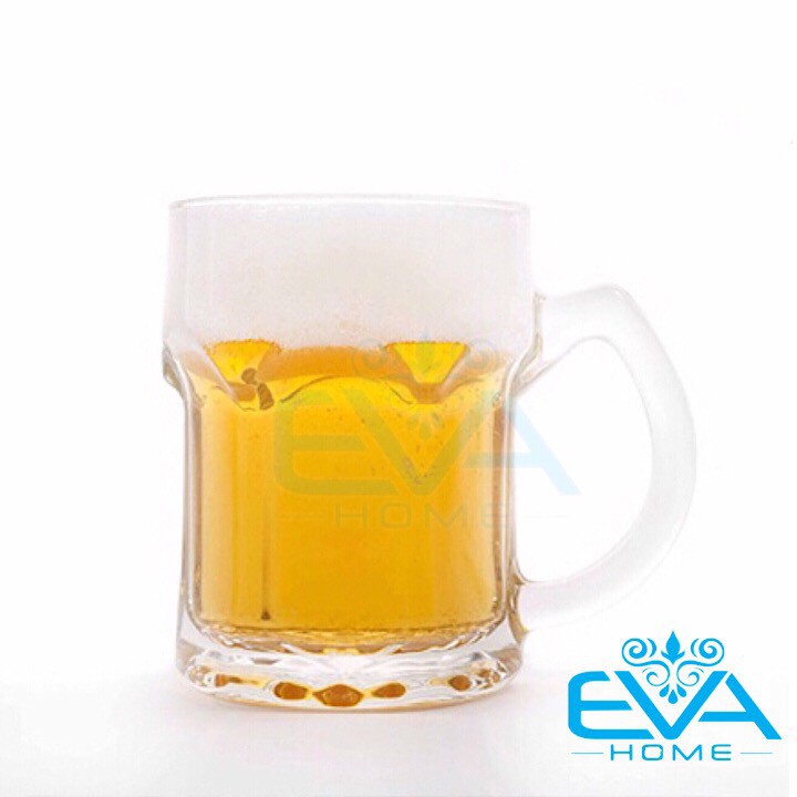 Bộ 6 Ly Thủy Tinh Có Quai 330 Ml Việt Nam 332VN