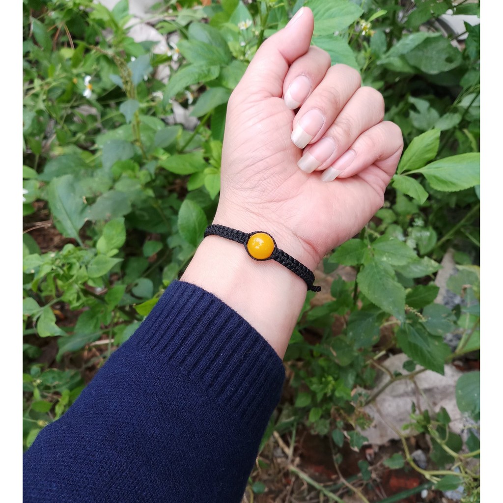Vòng Đan Dây Đá Phong Thủy ( thông báo size cổ tay )