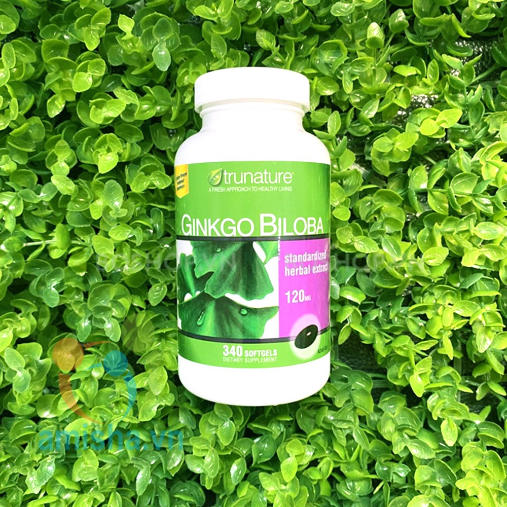 Hộp quà tặng Bổ Não Trunature Ginkgo Biloba 340 Viên
