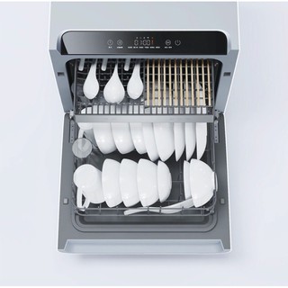 Máy rửa chén bát Xiaomi Mijia VDW0401M khử trùng bát đũa điều khiển bằng app hệ thống phun nước kép 6D