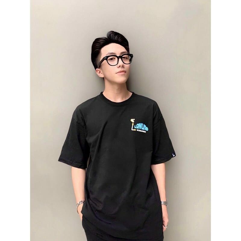 áo thun nam nữ cặp đôi Form rộng tay lỡ chuẩn UNISEX in hình đẹp