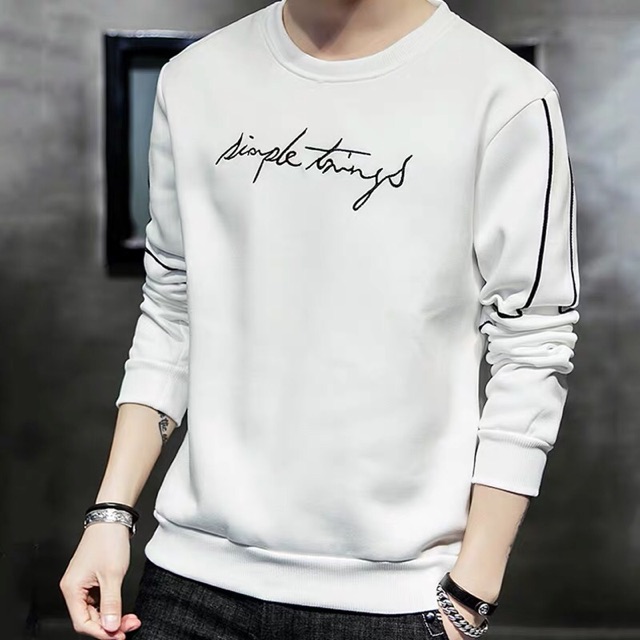 Áo tay dài unisex form rộng Simple Trings nam nữ ulzzang Wind | BigBuy360 - bigbuy360.vn