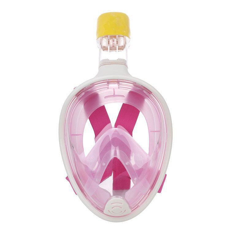 Mặt Nạ Lặn Full Face, Mắt Nhựa Trong, Gắn Được Gopro, Sjcam Tầm Nhìn 180 Độ, Ống Thở 1 Chiều Ngăn Nước | BigBuy360 - bigbuy360.vn