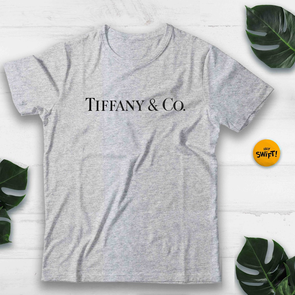Áo Thun In Hình Nhân Vật Tiffany & Co Thời Trang Năng Động