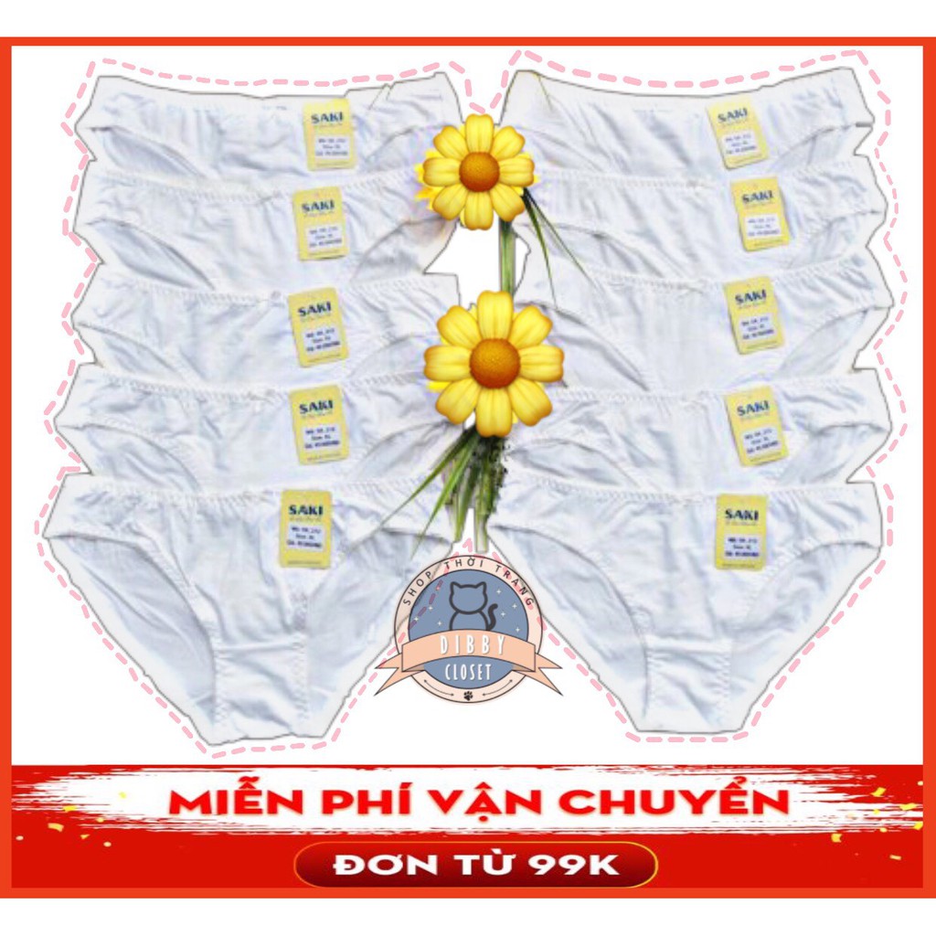 Quần Lót Nữ ❤️FREESHIP❤️ quần sịp nữ Chất Thun Cotton Thoáng Mát Co Nàng (dưới 45kg) !!