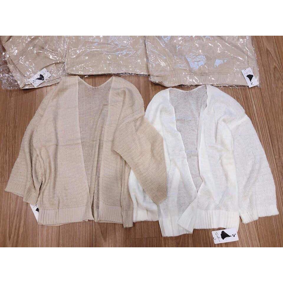 [C257] [SIÊU HOT] Áo khoác len cardigan tay rộng hàng QC (Sỉ từ 5sp bất kỳ) | BigBuy360 - bigbuy360.vn