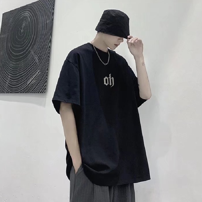 Áo Thun Tay Ngắn Cổ Tròn Thời Trang Dành Cho Nam Và Nữ