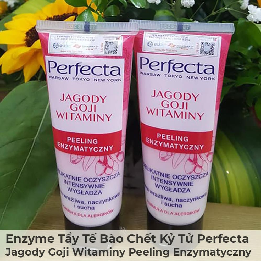 Tẩy tế bào chết da mặt, chống lão hóa, làm sạch da, dưỡng ẩm, se khít lỗ chân lông tinh chất Kỷ tử/Tảo biển PERFECTA | BigBuy360 - bigbuy360.vn