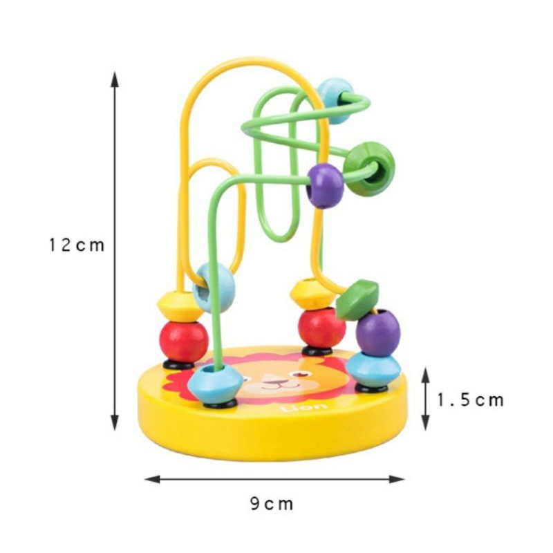 Đồ chơi luồn hạt mini cho bé