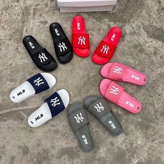Dép MLB NY quai ngang,dép ny nam nữ thời trang mẫu mới hàng đẹp full box