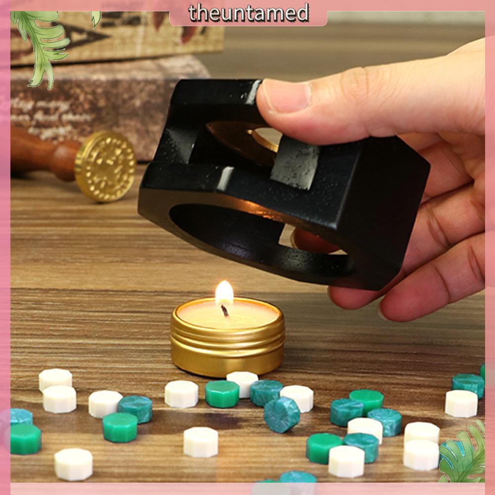 60Pcs Vintage Octagon Wax Seal Stamp Tablet Pill Bead for Wedding Envelope