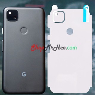 Dán Dẻo PPF Full Mặt Sau Lưng Google Pixel 4a - Pixel 4a 5G