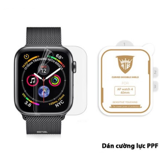 Miếng dán dẻo PPF tự phục hồi trầy xước cho APPLE Watch