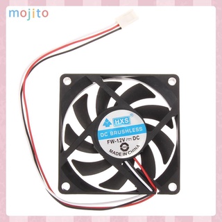 Quạt Tản Nhiệt Làm Mát Cpu Máy Tính 12v 7cm 70mm