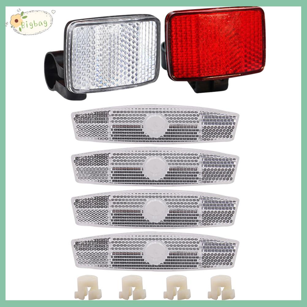 Bộ Phản Quang Gắn Phía Trước Và Sau Xe Đạp Leo Núi