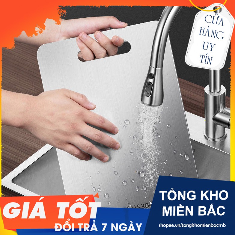 [Giá Sốc] Thớt Inox 304 Kháng Khuẩn Cường Lực