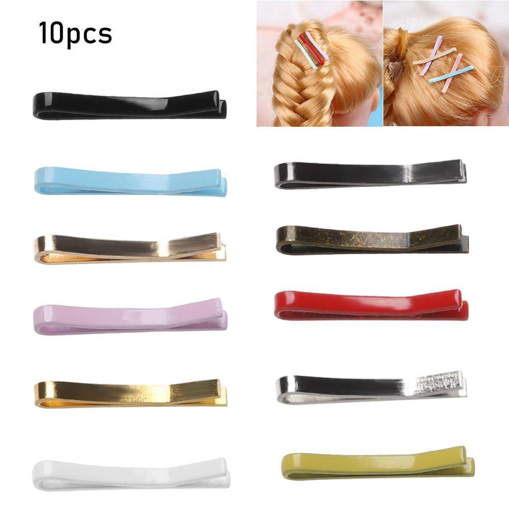 Set 10 Kẹp Tóc Hình Búp Bê Dễ Thương Cho Bé Gái