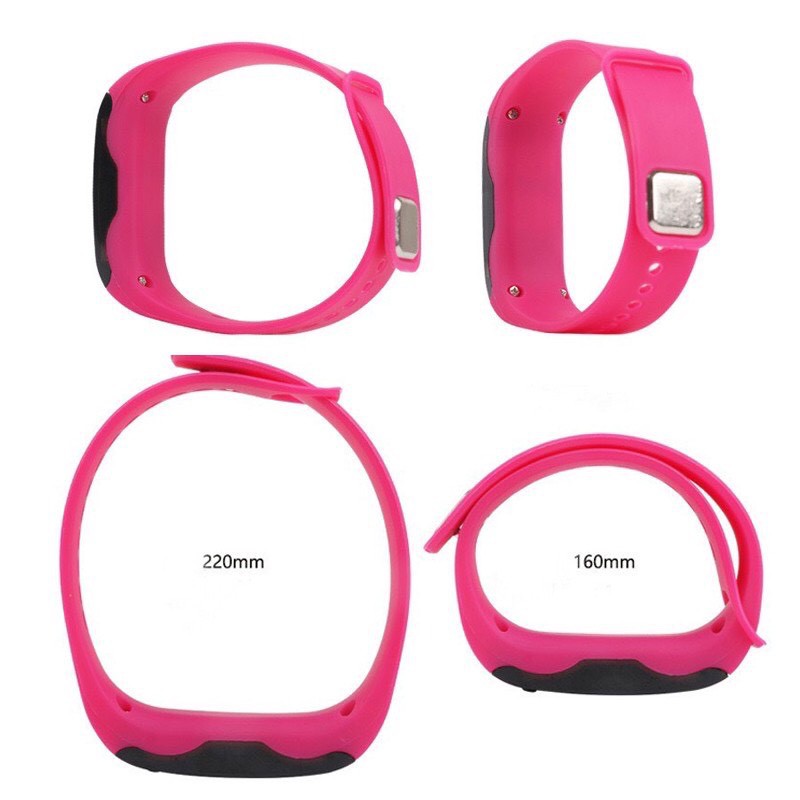 Đồng hồ unisex thể thao đèn led điện tử Ulzzang viền gợn sóng thời trang trẻ trung