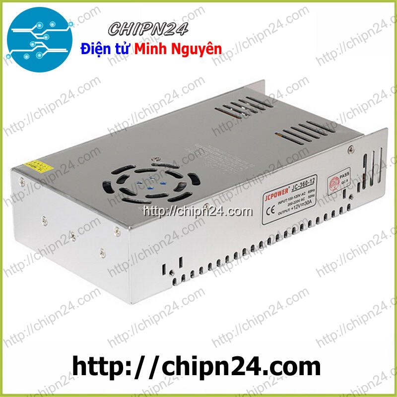 [1 CỤC] Nguồn tổ ong 12V 30A