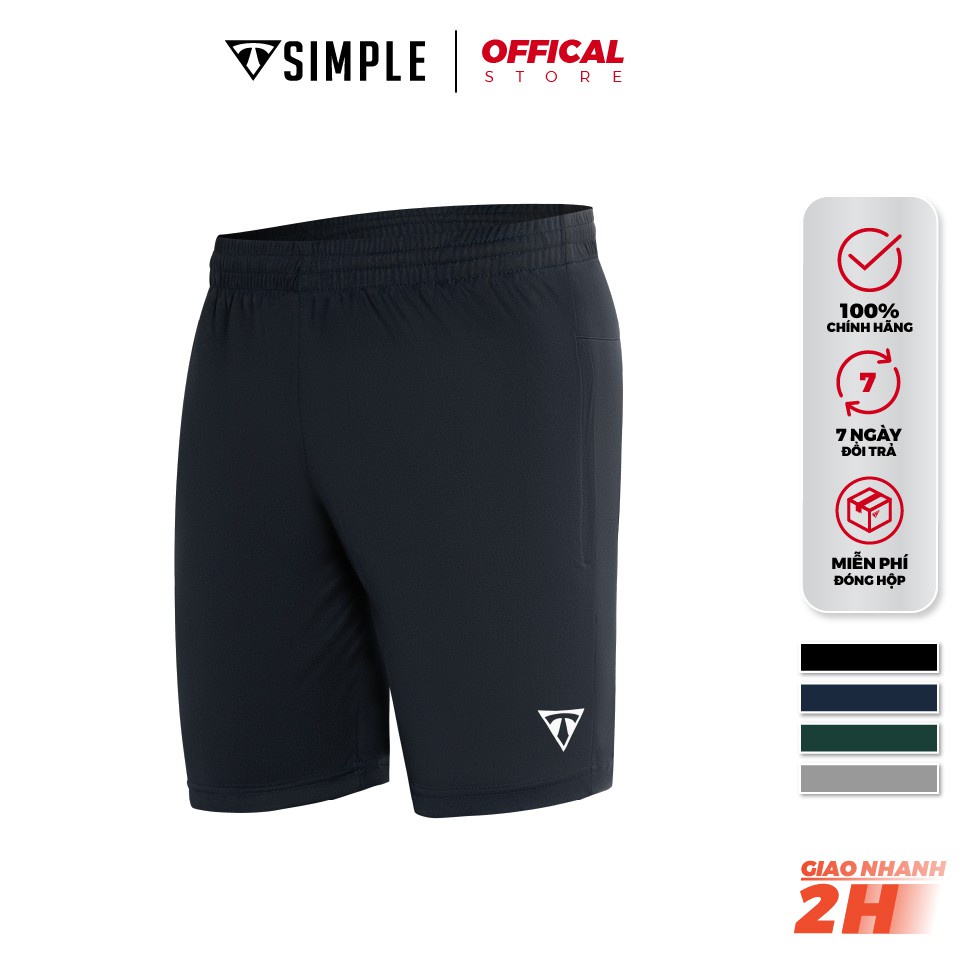 Quần Short Thể Thao Nam TSIMPLE đùi tập gym vải thun lạnh thoáng mát co giãn chuẩn form nhiều màu - HÀNG MỚI VỀ