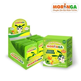 Viên Đề Kháng Moringa vị sô cô la hộp 80 viên- Thực phẩm bổ sung hỗ trợ tăng đề kháng