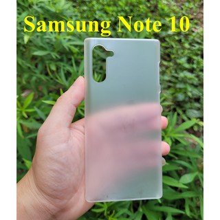 Ốp lưng Samsung Note 20ultra/ Note 20/ Note 10/ Note 9/ Note 8/ Note 10 plus nhựa CỨNG NHÁM MỜ