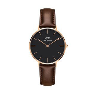 [Chính hãng] Đồng hồ DW Nam Nữ Daniel Wellington Classic Petite Bristol Black 28mm - Rose Gold