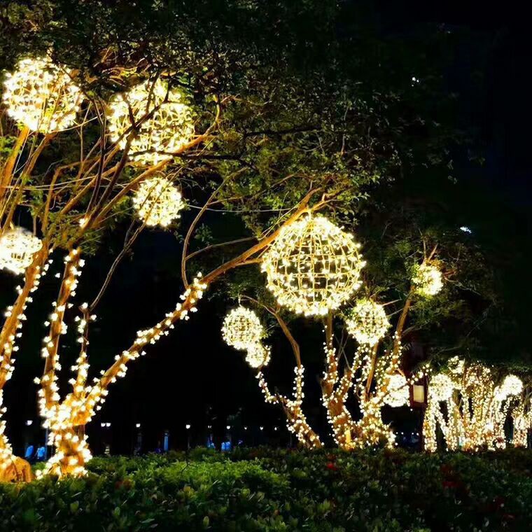 Đèn Led Hình Qủa Cầu Trang Trí Noen, Trang Trí Lễ Hội, Trang Trí Nội Thất